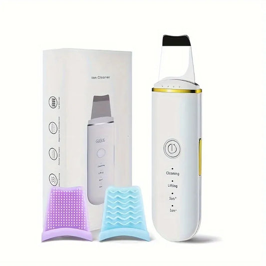 Link to US auction 400mAh USB Skin Spatula, Ultrasonic Facial Exfoliating Cleansing Import Export Spatula