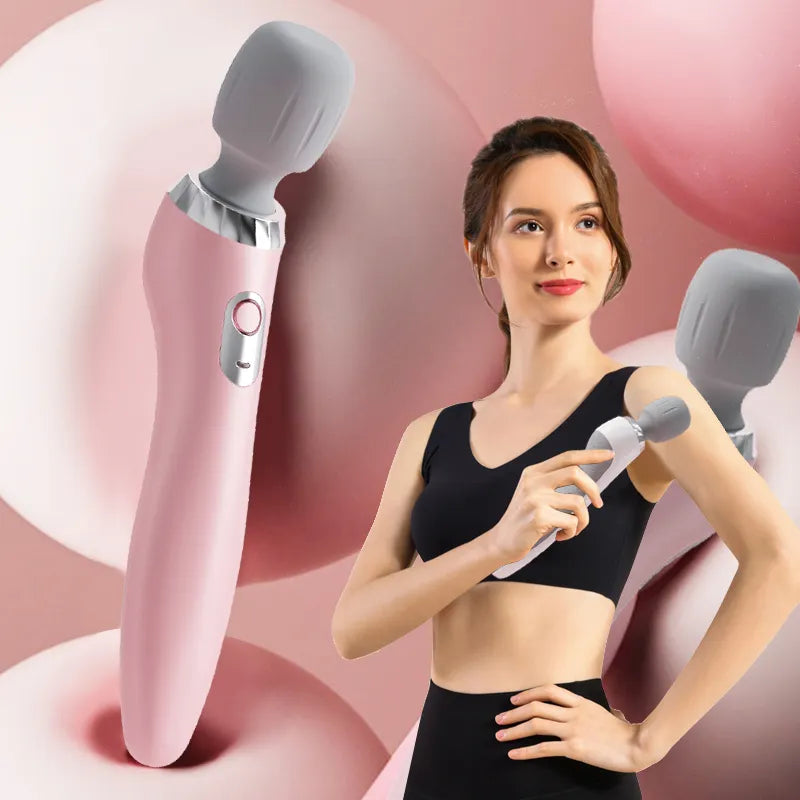 Link to US auction USB Rechargeable Relaxation Portable Handheld Relaxation Massager JD-128