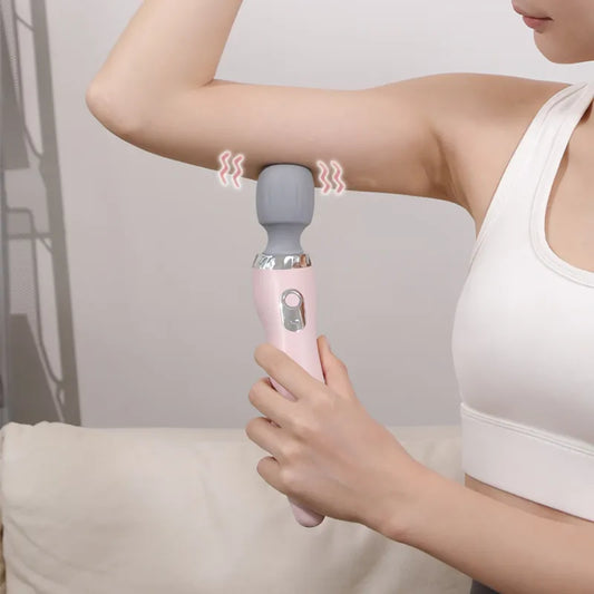 Link to US auction USB Rechargeable Relaxation Portable Handheld Relaxation Massager JD-128