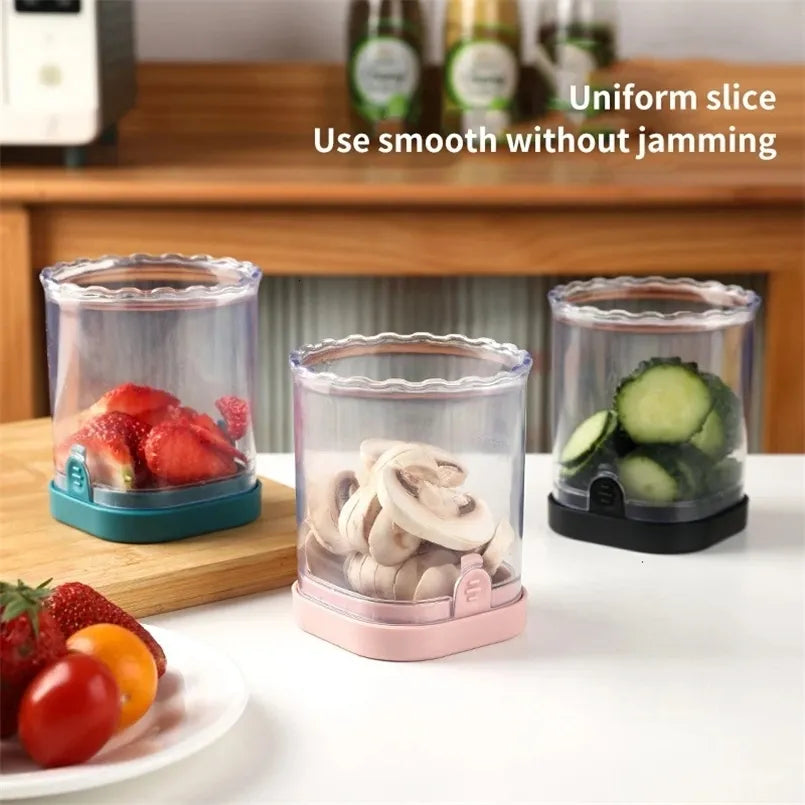 Cup Slicer Fruit Slicer Egg Slicer Strawberry Slicer Quickly Make Fruit Vegetable Strawberry Cutter Tools Kitchen Gadgets