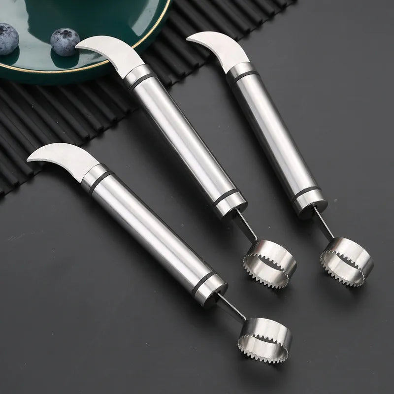 Pomegranate Fruit Cutter Stainless Steel Grapefruit Knife Orange Peeler Fruit Opener InsKitchen Gadget